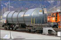 Za 8103 h�ngt ganz sch�n durch, was aber v�llig normal ist. Landquart (12.11.2007)