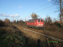 139 135-8 am 1.12.2007 Lz Richtung Seelze durch Limmer