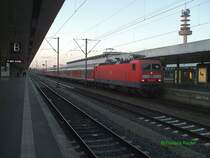143 835-7 mit einer RB nach Hildesheim Hbf am 1.12.2007 in Hannover Hbf