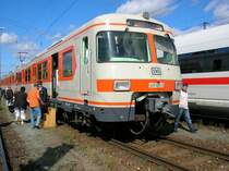 ET 420 001-0 auf dem Eisenbahnfestival Ankunft Eisenbahnstadt F�rth (1000 Jahre F�rth).
15.9.2007