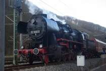 52 8080-5 steht am 02.12.07 in Tharandt bereit,bevor es wieder nach Dresden geht. 