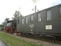 Zug der Mansfelder Bergwerksbahn im Sommer 2006