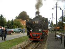 Mansfelder Bergwerksbahn in Klostermannsfeld, Sommer 2006