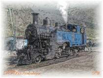 Dampfbahn Furka Bergstrecke (DFB)Lok No.1  Furkahorn  in Realp