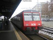 Ein SOB-NPZ mit dem ABt 50 48 38-35 171-7 steht als S4 nach Uznach am 27.12.07 in St. Gallen