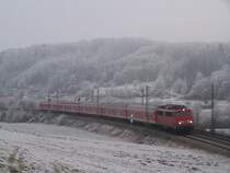 Diese 110er konnte ich am 27.Dezember 2007 bei Urspring aufnehmen.