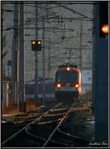 Triebwagen 4010 001 f�hrt mit IC 518 Karl B�hm in den Bahnhof St. Michael ein
29.12.2007