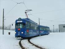 Linie 13 auf der Endhaltestelle �itnjak.