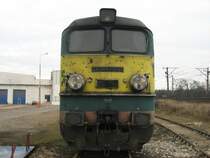ST44-399 von vorne am 30.12.2007 in Bydgoszcz.