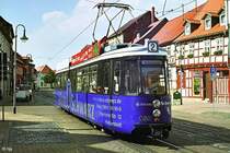 Tw 155 (ex Stuttgart 551) auf der Vogtei (7. September 2004)