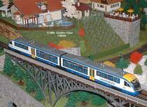 Ganz neu: PIKO 52011, Modell des Desiro VT 610  G�rlitz / Zgorzelec  der LausitzBahn (Connex), die Triebz�ge fahren auf der Strecke Cottbus - G�rlitz - Zittau, sie haben Namen von Bahnh�fen auf dieser Strecke. Siehe auch Deutschland / Unternehmen / LausitzBahn.