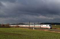 ICE 586 bei Mammendorf (04.12.2007)