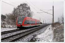 ein leider unbekannter 646 als RB22, 02.01.08, Berliner Auenring zwischen Nudow und Ahrensdorf