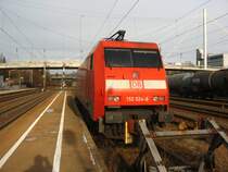 152 024-2 sonnt sich am 3.1.08 in Villingen