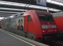 Die 101 122 am 31.10.2007 in Mnchen HBF.