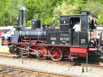 Preuische Tenderlok fr Nebenbahnen, Betriebsnummer 89 7159, Baujahr 1910, betriebsfhig -  aufgenommen whrend der Jubilums-Museumstage vom 28. bis 30. April 2007 