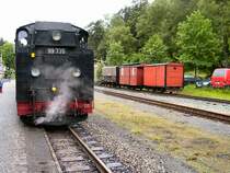 99735  im Bahnhof Oybin, Sommer 2004.