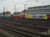 Die ER 20-004 am 09.12.2007 in Regensburg HBF. 