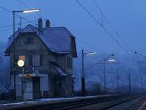 Winterlicher Nachmittag in Urspring. (27.12.07)