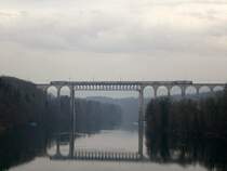 Der ICE-Ersatzzug bestehend aus einem RBe 540  Sandwich  am 5. Januar 2008 zwischen Eglisau und H�ntwangen.