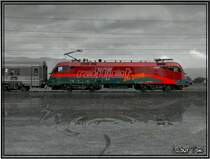 Fotomontage von Railjet Taurus 1116 200 Spirit of Vienna
14.1.2008