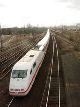 ICE BR 401 bei Weil am Rhein am 17.01.2008