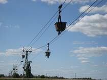 Die Zweiseilbahn in Janikowo.