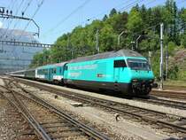 Re 460 074 Wer hat di meisten Anh�nger ? et direct Arth-Goldau 29 mai 2004