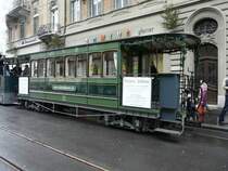 Berner Dampftram - Personenanh�nger C 31 .. Foto vom 09.12.2007
