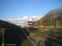 RABe 514 028-0 verl�sst am 2.2.08 bei der T�ssm�hle Winterthur als S7 Richtung Kloten - Z�rich - Meilen Rapperswil. 