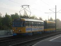 TW 2085 mit Nf-BW an Haltestelle Krakauer Stra�e (23.08.2007)