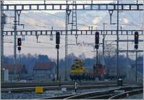 Ausfahrsignale Richtung Buchs SG und Chur in Sargans. (29.01.2008)