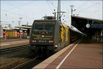 101 141 f�hrt mit dem InterCity 2154, von Berlin Gesundbrunnen nach D�sseldorf Hbf, aus dem Dortmunder Hbf. (03.02.2008)