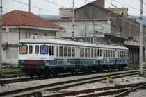 Aln 663 011 auf dem Weg von Napoli nach Capua bei der Ausfahrt aus Cancello; 02.02.2008