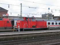 363 824-4 auf M�nster Hauptbahnhof am 2-2-2008.