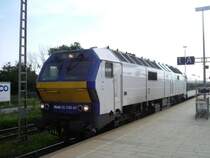 DE2700 07 am 17.08.2006 nach der Ankunft in Westerland/Sylt