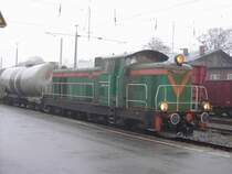 SM 42 2442 am 17.11.2007 im DB Bahnhof Guben