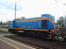 TEM 2-101 am 24.06.2007 im DB Bahnhof Guben