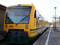 Bahnhof Wendisch-Rietz f�hrt die OE 36 
Aufgenommen am 20 Februar 08
