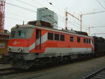 Die 1110 522 am 02.02.2008 in Salzburg Hbf. 