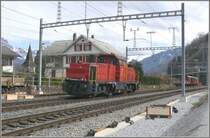Am 841 036-7 bei der Durchfahrt durch M�hlehorn. (10.03.2008)