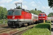 1044 112 f�hrt in Lindau Bhf ein. 18.06.2005