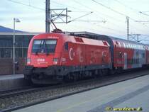 Aufnahme vom 19.03.08: 1116-031  T�rkei  pendelte heute mehrmals zwischen Wien-S�d und Payerbach-Reichenau bzw. M�rzzuschlag. So konnte ich bei beginnender Abendd�mmerung noch ein Foto schiessen. 