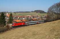 1216 238 mit OEC 162 bei Vachendorf (25.02.2008)