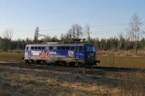 1042 520 (40 Jahre Eisenbahn-Kurier) bei �bersee (25.02.2008)
