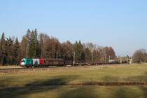 1216 004 (EM - Italien) mit 44816 bei �bersee (25.02.2008)
