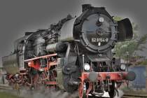 52 8154-8 in fahrt. Zu Gast im BW Weimar