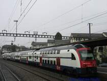 RABe 514 026-4 am 14.03.08 in St�fa auf der S 7