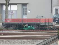 RBS - G�terwagen K 524 im RBS Bahnhofsareal von Solothurn am 27.01.2008
