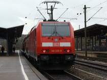RegionalExpress 4931 mit BR 146 225-8 von Stuttgart nach Donauw�rth. Aufgenommen am 21.03.08 Bahnhof Plochingen.
